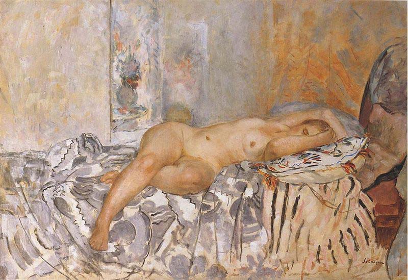 Henri Lebasque Prints Nude on Spanish Blanket